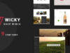 Wicky - Weinhandlung WooCommerce Vorlage