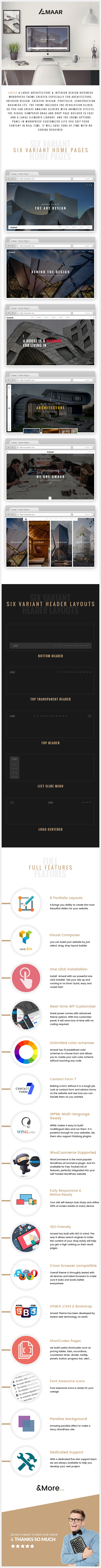 Amaar - Kreative Architektur & Interieur WordPress Theme - 3
