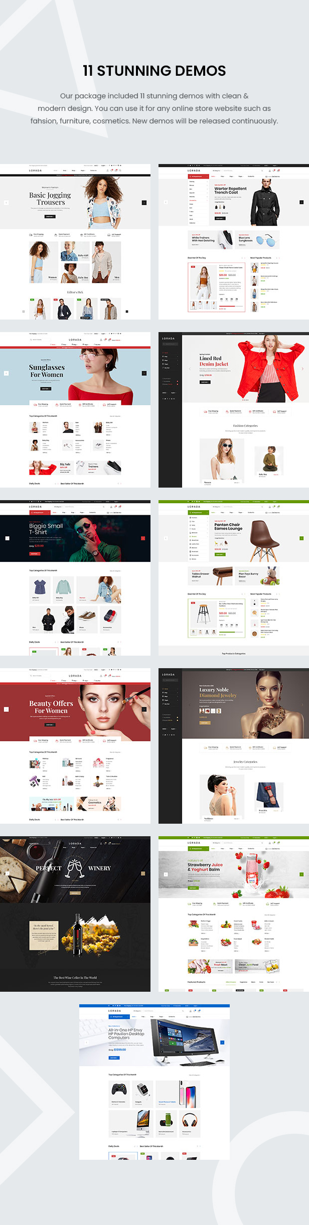 Lorada - Responsive Elementor E-Commerce-Thema - 7