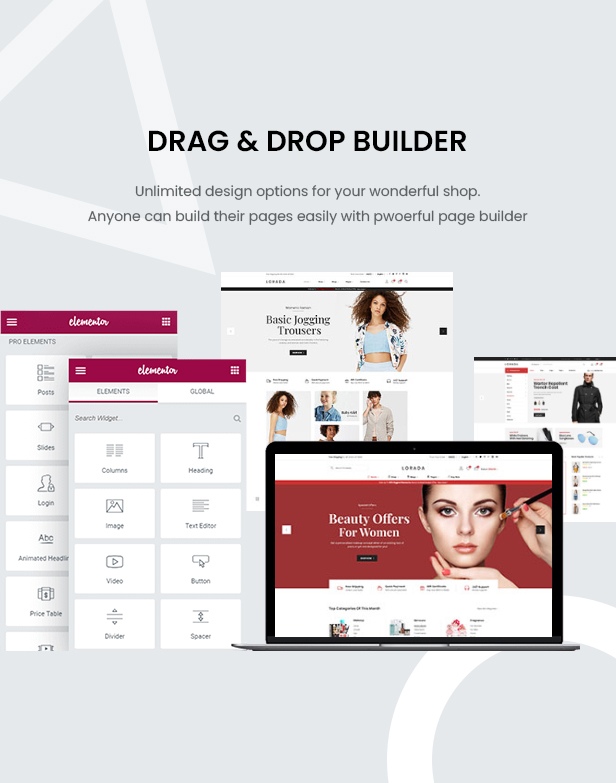 Lorada - Responsive Elementor E-Commerce-Thema - 9