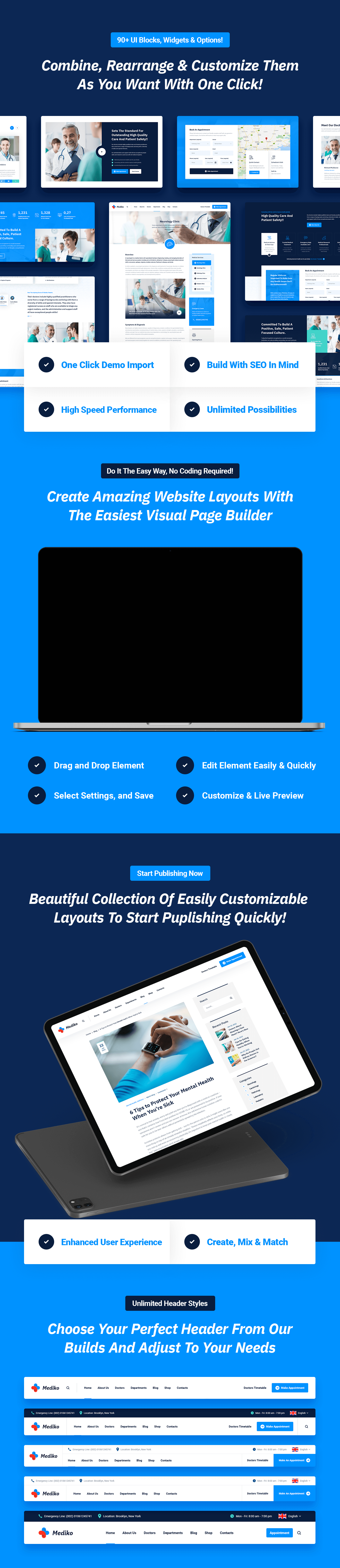 Mediko - Gesundheit & Medizin WordPress Theme - 8