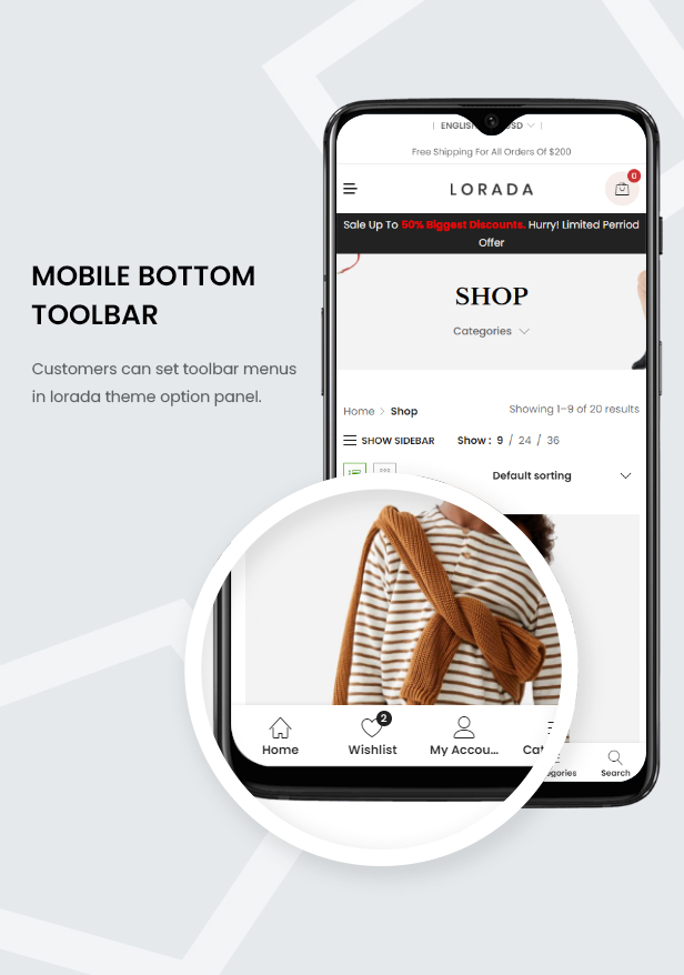 Lorada - Responsive Elementor E-Commerce-Thema - 11