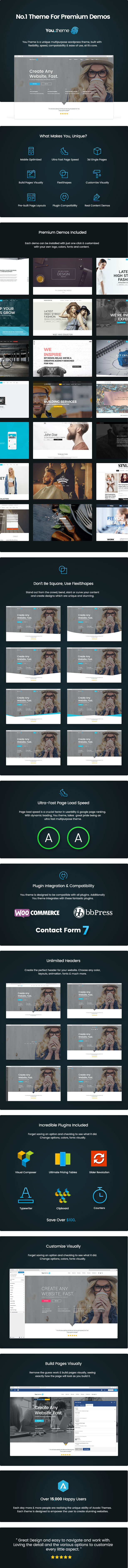 Sie |  Responsive WordPress-Theme für mehrere Zwecke - 1
