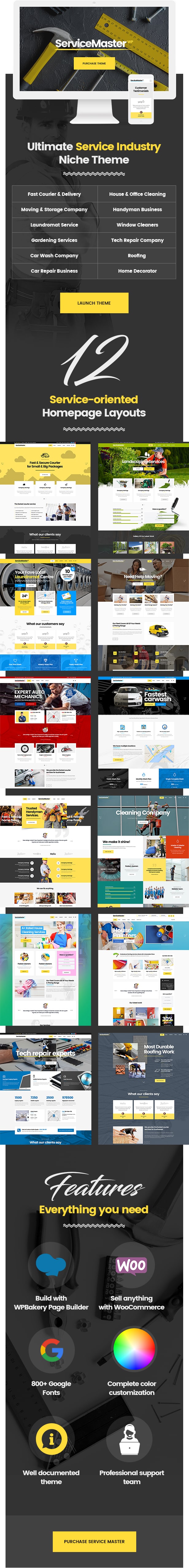 Service Master - Handwerker Business Theme - 1