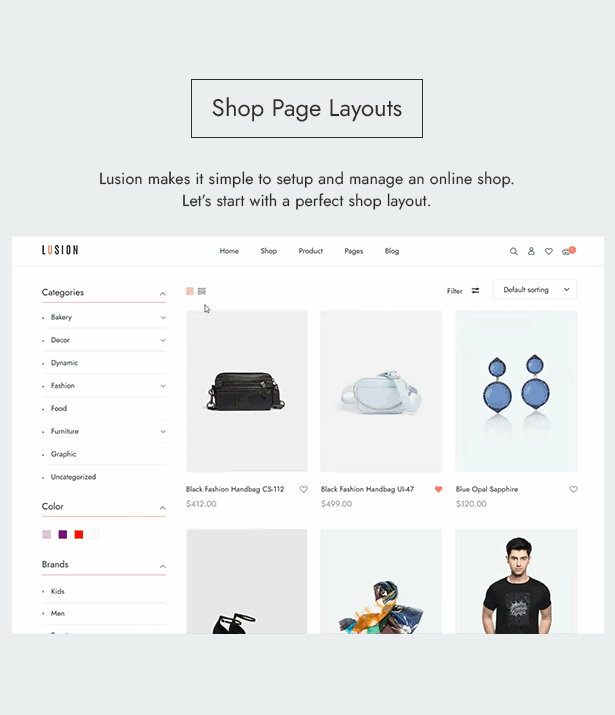 Lusion - Mehrzweck-E-Commerce-Wordpress-Thema