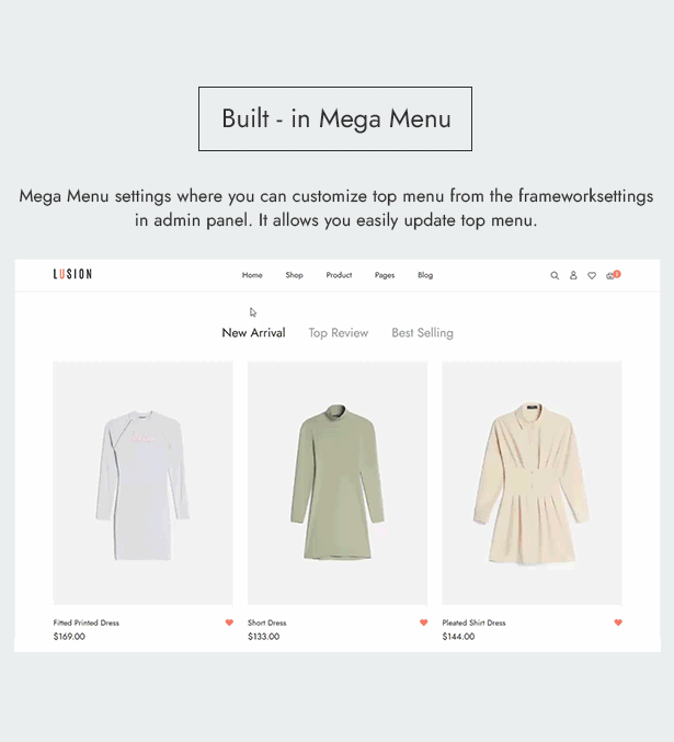 Lusion - Mehrzweck-E-Commerce-Wordpress-Thema