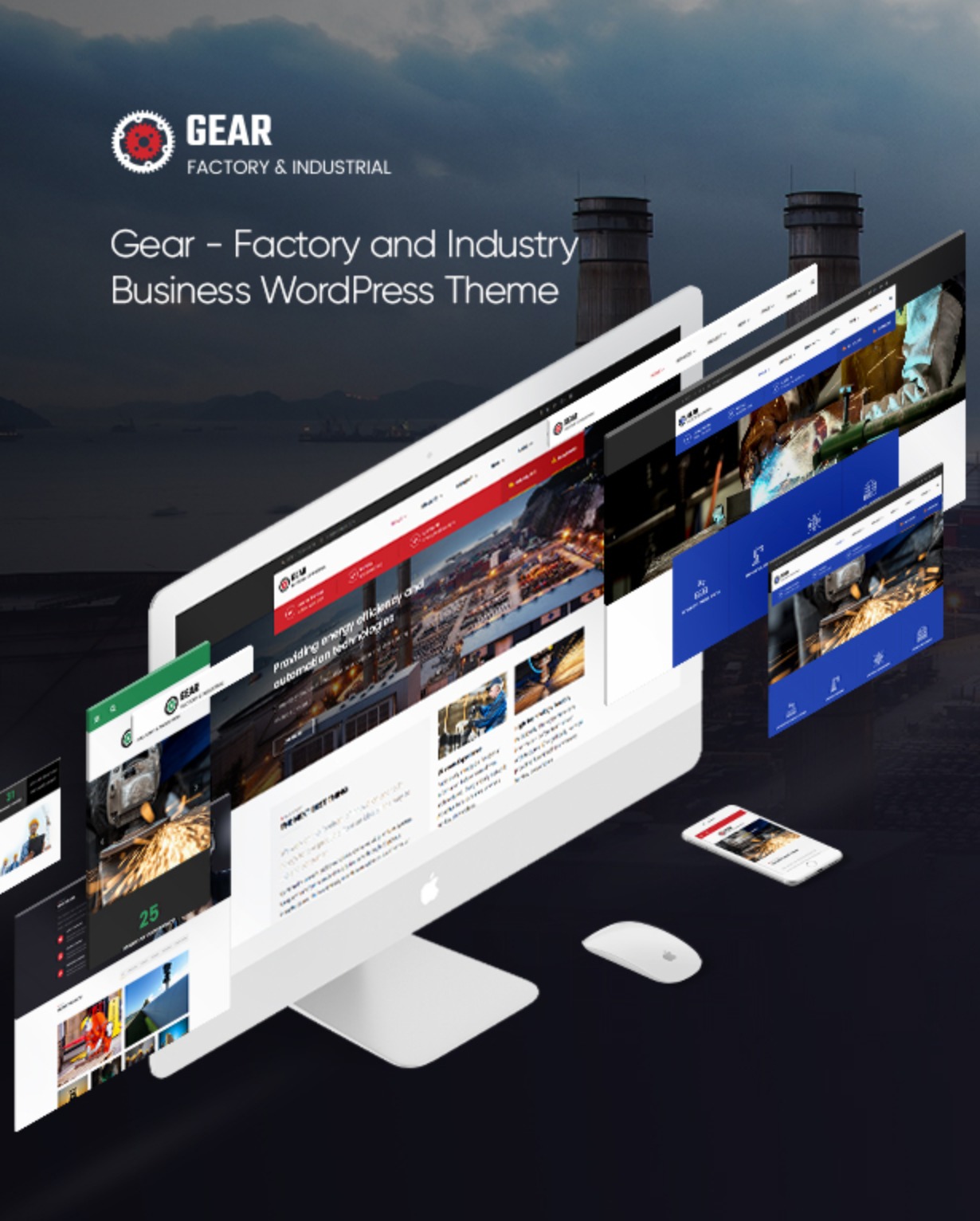 Ausrüstung - Fabrik und Industrie Business WordPress Theme