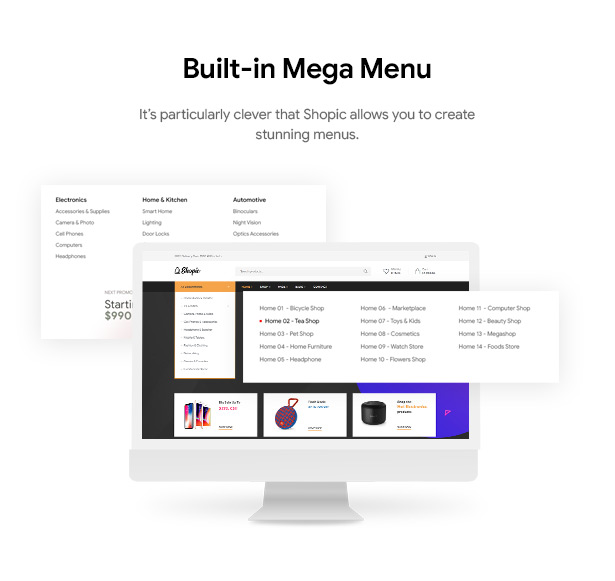 Shopic - Mehrzweck-WordPress-Theme für WooCommerce