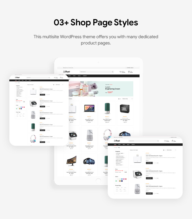 Shopic - Mehrzweck-WordPress-Theme für WooCommerce