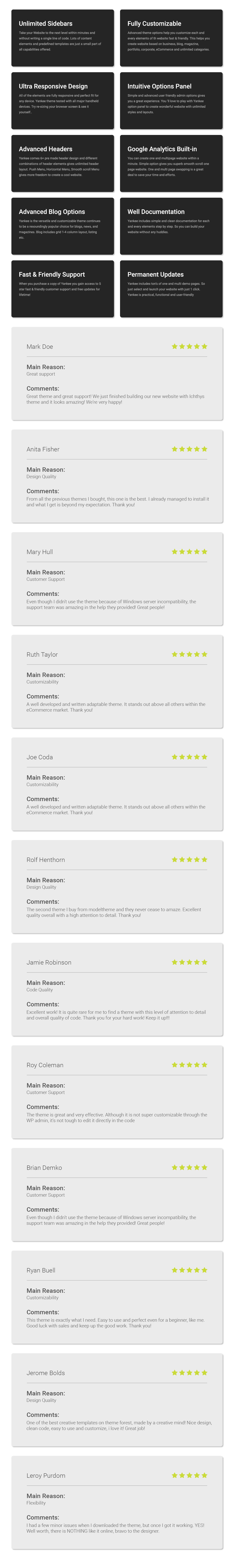Yankee - Versicherung & Beratung WordPress Theme - 5
