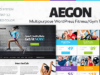 Aegon - Responsive Gym / Fitness Club WordPress-Vorlage