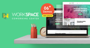 Arbeitsbereich – Creative Office Space WordPress-Vorlage