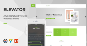 Aufzug – Modern Business WordPress Template