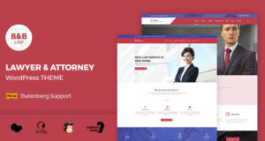 B & B Law – Anwalt & Anwalt WordPress Layout