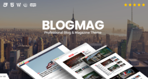 BlogMag – Responsive Blog- und Magazin-WordPress-Vorlage