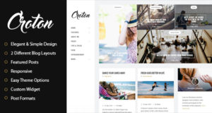 Croton – Einfaches und sauberes WordPress-Blog-Thema