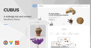 Cubus – Responsive Business WordPress-Vorlage