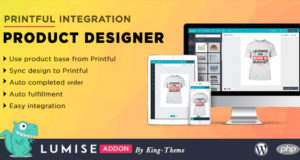 Druckbare Integration – Addon für Lumise Product Designer