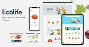 Ecolife – Organisches WooCommerce WordPress Layout