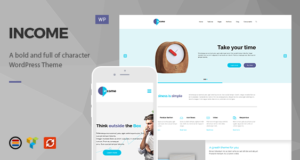 Einkommen – Responsive Business WordPress Layout