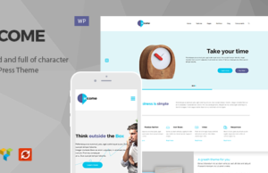 Einkommen – Responsive Business WordPress Layout