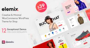 Elemix – Modern & Creative Elementor WooCommerce Vorlage