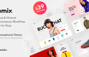 Elemix – Modern & Creative Elementor WooCommerce Vorlage