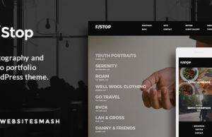 FStop – Fotografie & Video Portfolio WordPress Vorlage