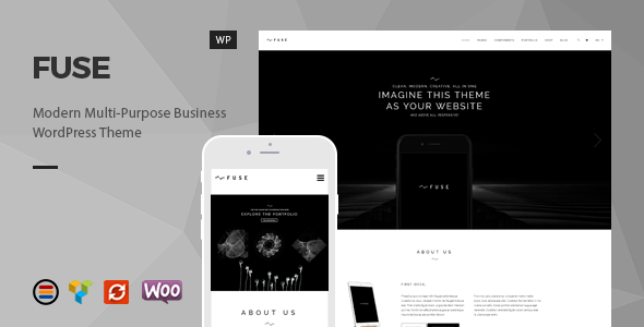Fuse - Responsive Business WordPress Template