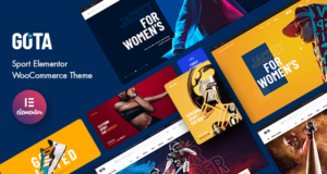 Gota – Sport Elementor WooCommerce Vorlage