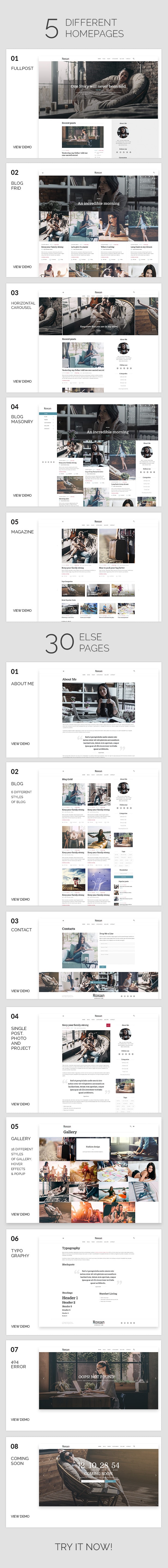 regina Blog WordPress Theme