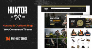 Huntor – Jagd & Outdoor Shop WooCommerce Thema