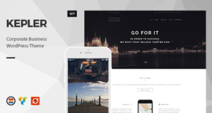 Kepler – Responsive Business WordPress Vorlage