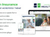 Krankenversicherung - Business WordPress Layout