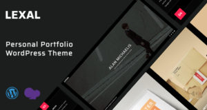 Lexal – Persönliches / Portfolio / Resume WordPress Template