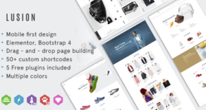 Lusion – Mehrzweck-E-Commerce-WordPress-Vorlage