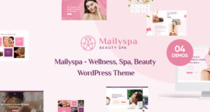 Mailyspa – Beauty & Wellness WordPress Template