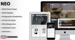 NEO – Ein modernes persönliches WordPress-Template