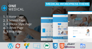 OneMedical – Responsive Medical WordPress-Template