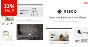 Reeco – Möbel WooCommerce WordPress Layout