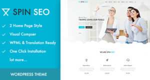 SPIN SEO – SEO & Business WordPress Layout!