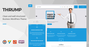 Thrump – Modernes Business WordPress Layout