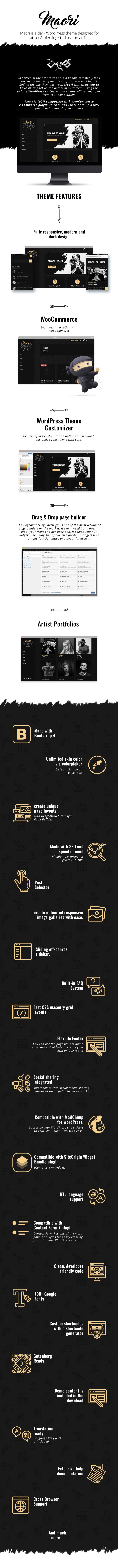 Tattoo WordPress Theme