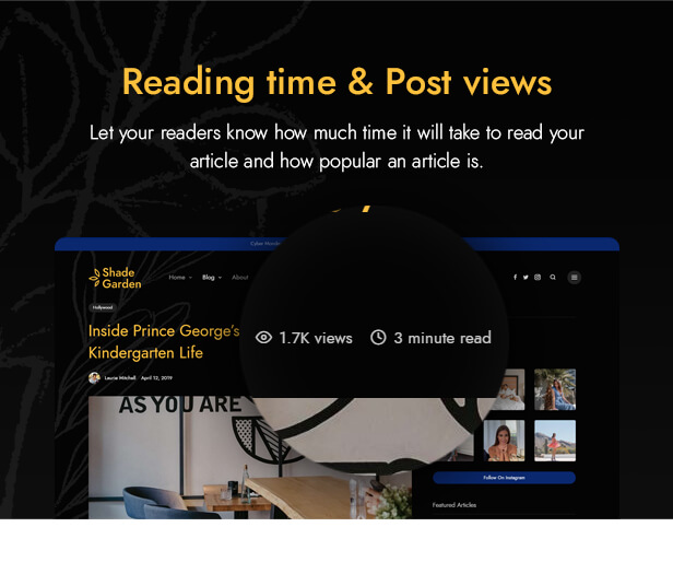 ShadeGarden - Kreatives Blog WordPress Theme - 6