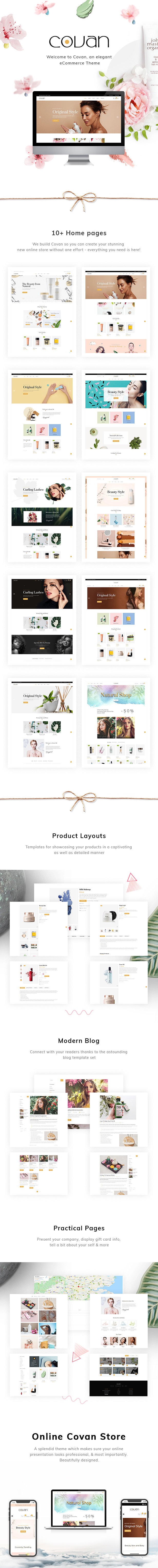 Covan - Kosmetik WooCommerce WordPress Theme - 1