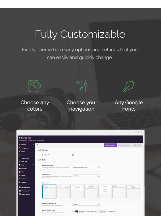 Firefly - Responsive Mehrzweck-WordPress-Theme - 6