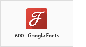 Über 600 Google-Schriftarten
