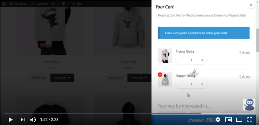 Floating Cart Builder Pro für WooCommerce - 5