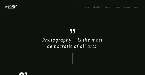 Oliver - Fotografie Portfolio Thema - 1