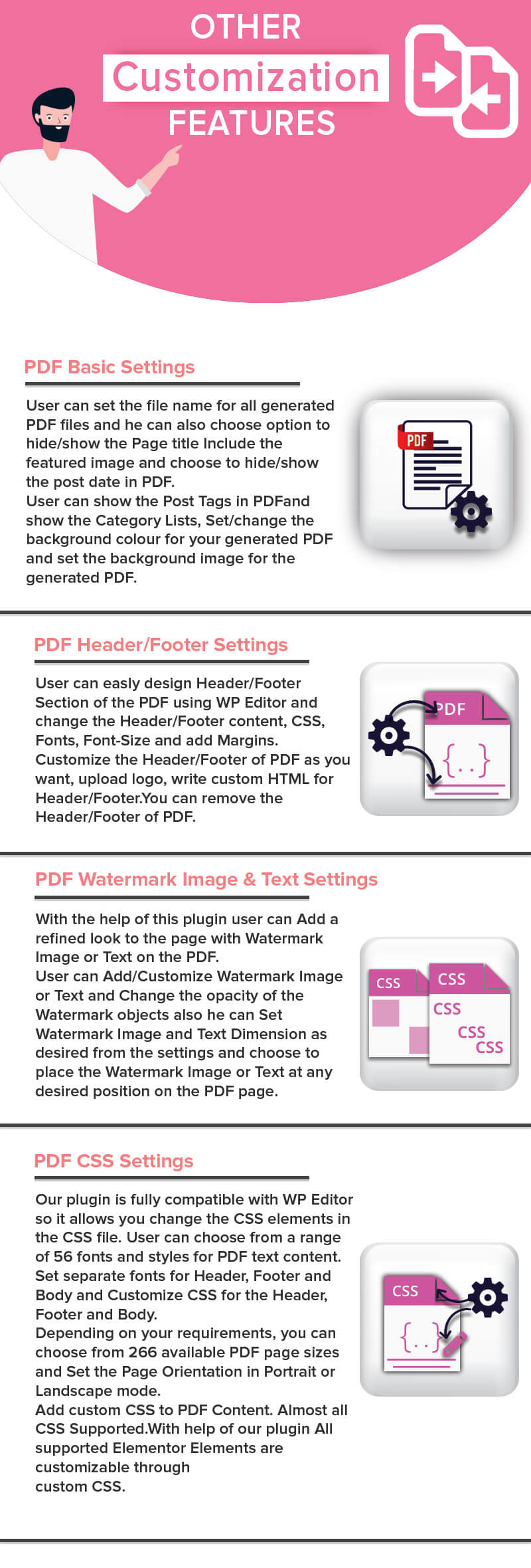 PdfMentor - WordPress PDF Generator für Elementor PRO - 8